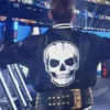 CM Punk Larry’s Dad Black Varsity Jacket