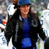 Carlie Irsay-Gordon Indianapolis Colts Black Bomber Jacket