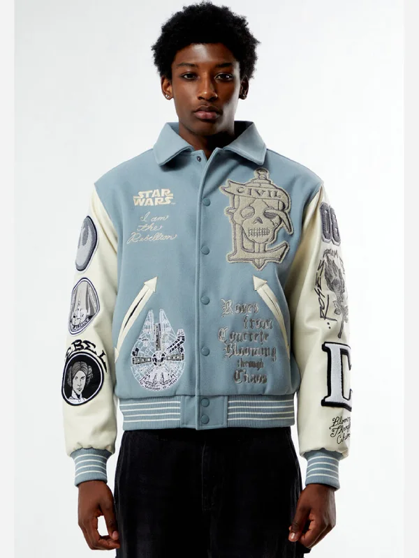 Civil Regime Star Wars Rebellion Varsity Jacket