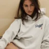 Dodgers Serif Grey Hoodie