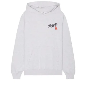 Dodgers Serif Hoodie Grey
