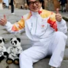 Jackie Chan Torch Relay 2026 Milano Cortina Olympics Flame Jacket