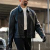 Jalen Hurts Leather Jacket Black