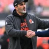 Kevin Stefanski of Cleveland Browns Sideline Bomber Jacket