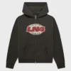 Lando Norris Charcoal Zip Hoodie