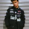 Lando Norris LN4 Racing Navy Bomber Jacket