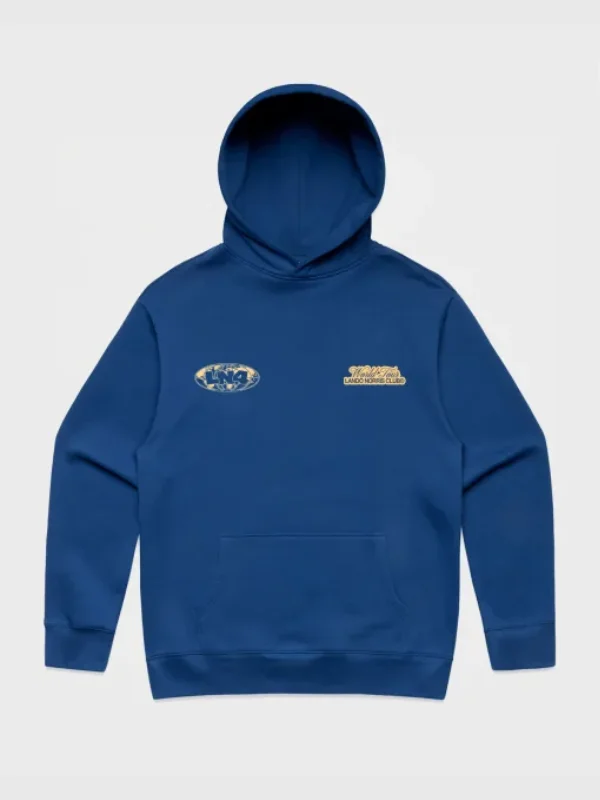 Lando Norris World Tour Hoodie Blue
