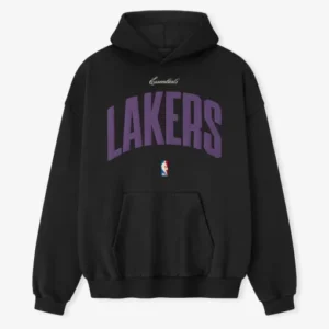 Los Angeles Lakers Fear of God x NBA Black 90’s Hoodie