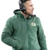 Matt LaFleur Packers Bomber Jacket Green