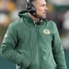 Matt LaFleur Packers Nike Sideline Bomber Jacket Green