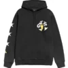 Men's Chalk Line Black CM Punk GTS Pullover Hoodie