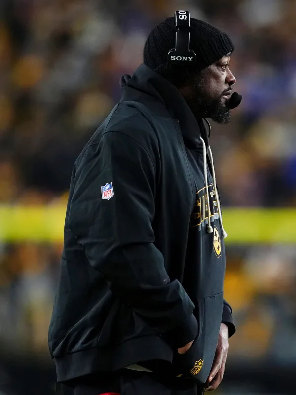 Mike Tomlin Steelers Jacket Black