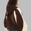 Neovision Gravity Borwn Hooded Sherpa Jacket