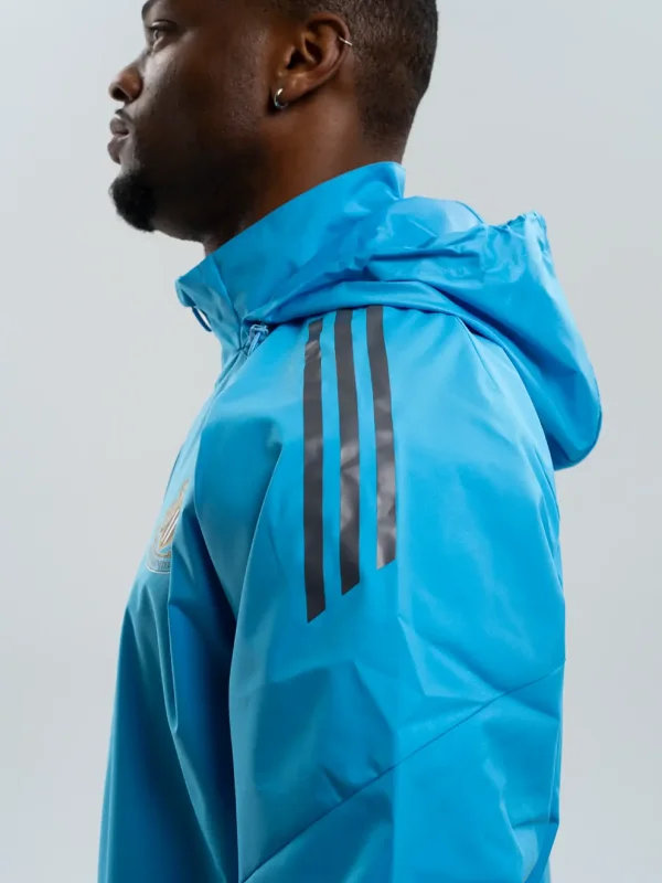 Newcastle United Adidas 25-26 Blue Jacket
