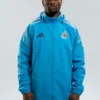 Newcastle United Adidas 25-26 Players Range All Weather Jacket Blue