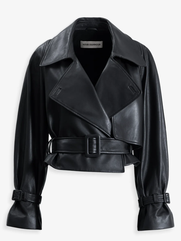 Nour-Hammour-Leather-Jacket-Dupe-In-Black