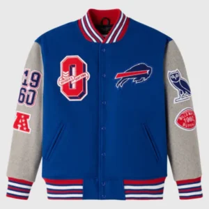 OVO 2025 Buffalo Bills Varsity Jacket