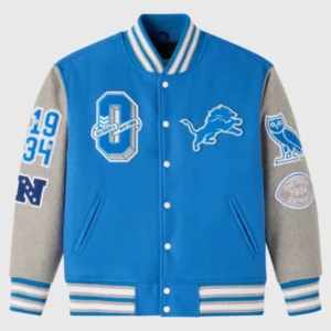 OVO 2025 Detroit Lions Varsity Jacket