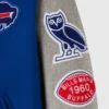 OVOV NFL Buffalo Bills Varsity Jacket - Blue