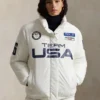 Olympics 2026 Polo Ralph Lauren Team USA White Down Puffer Jacket