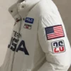 Olympics 2026 Polo Ralph Lauren Team USA White Puffer Jacket