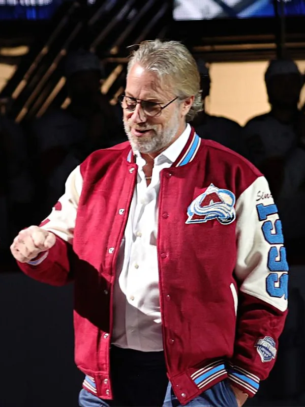Peter Forsberg Colorado Avalanche’s 30th Anniversary Celebration Varsity Jacket