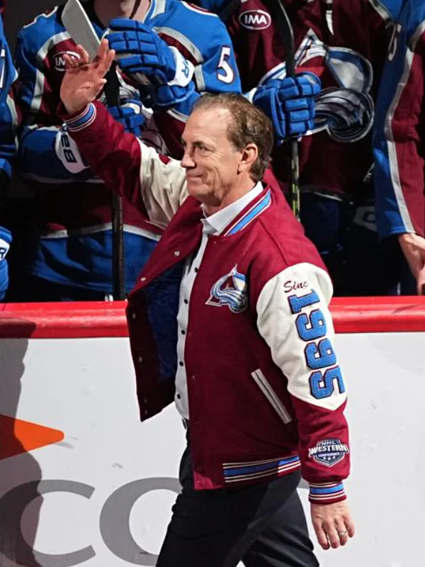 Peter Forsberg Colorado Avalanche’s 30th Anniversary Varsity Jacket