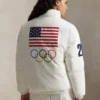 Polo Ralph Lauren Olympics 2026 Team USA White Down Puffer Jacket