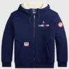 Polo Ralph Lauren Winter Olympics 2026 Team USA Sherpa Hoodie
