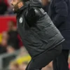 Premier League 2025 Ruben Amorim Manchester United Black Hooded Jacket