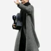 Premier League LAFC Son HeungMin Tweed Coat Grey