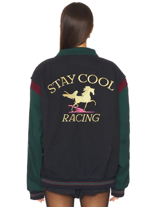 Racing Bomber Jacket Stay Cool