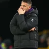 Rob Edwards Wolverhampton Wanderers Hooded Puffer Jacket