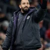 Ruben Amorim Man Utd Black Hooded Jacket