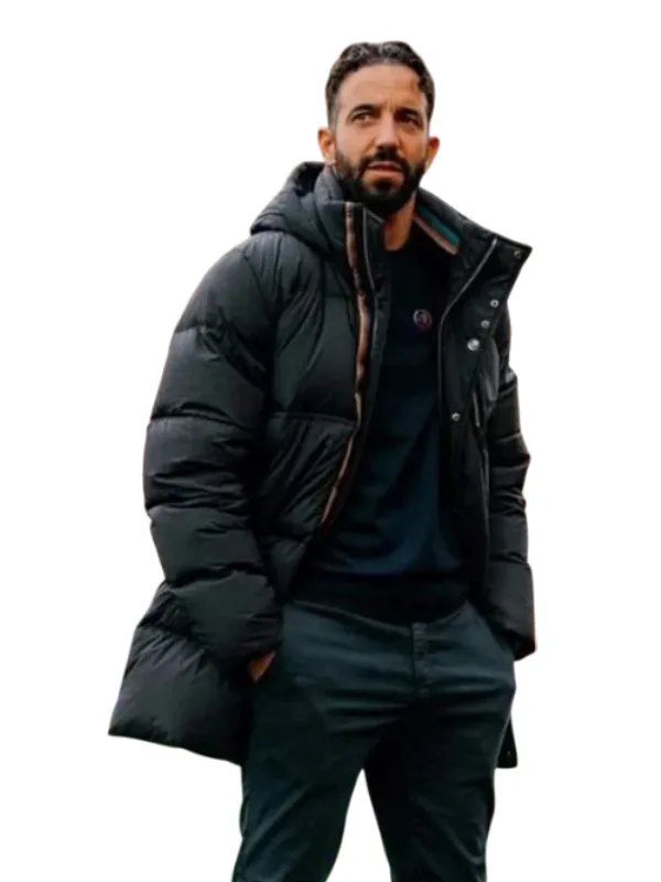 Ruben Amorim Premier League 2025 Parka Jacket Black