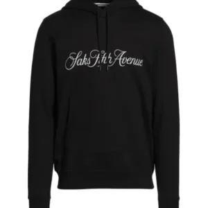 Saks Fifth Avenue Hoodie Black