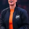 Satou Sabally Phoenix Mercury Black Bomber Jacket
