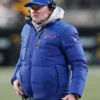 Sean McDermott Buffalo Bills Nike Blue Puffer Jacket