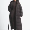 Skims x North Face Nuptse Wrap Parka Coat