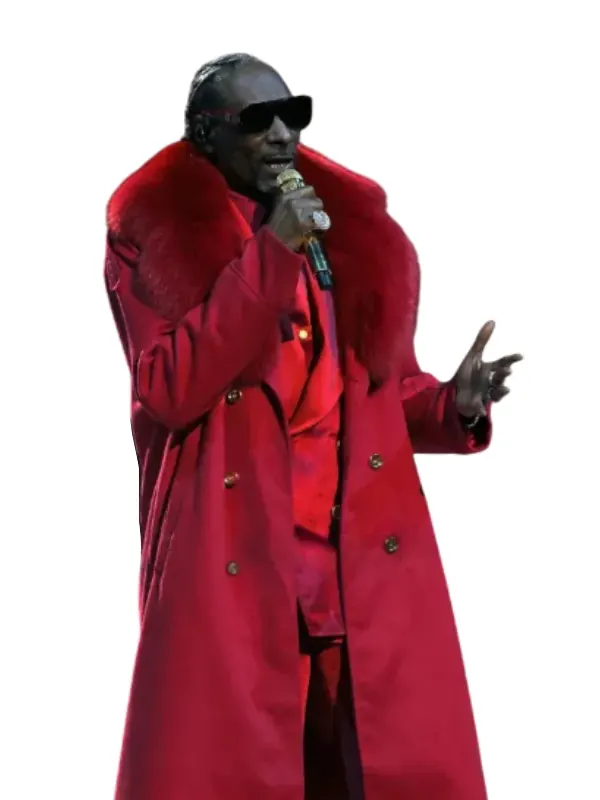 Snoop Dogg Halftime Show Christmas 2025 Red Coat