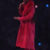 Snoop Dogg Halftime Show Red Coat