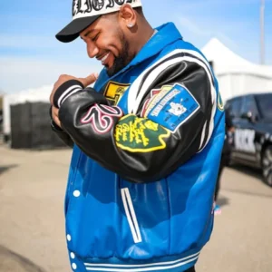 The Rolling Loud Derrick Milano Leather Jacket