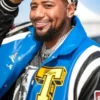 The Rolling Loud Derrick Milano Leather Varsity Jacket