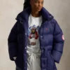 Winter Olympics 2026 Polo Ralph Lauren Team USA Down Puffer Jacket Navy