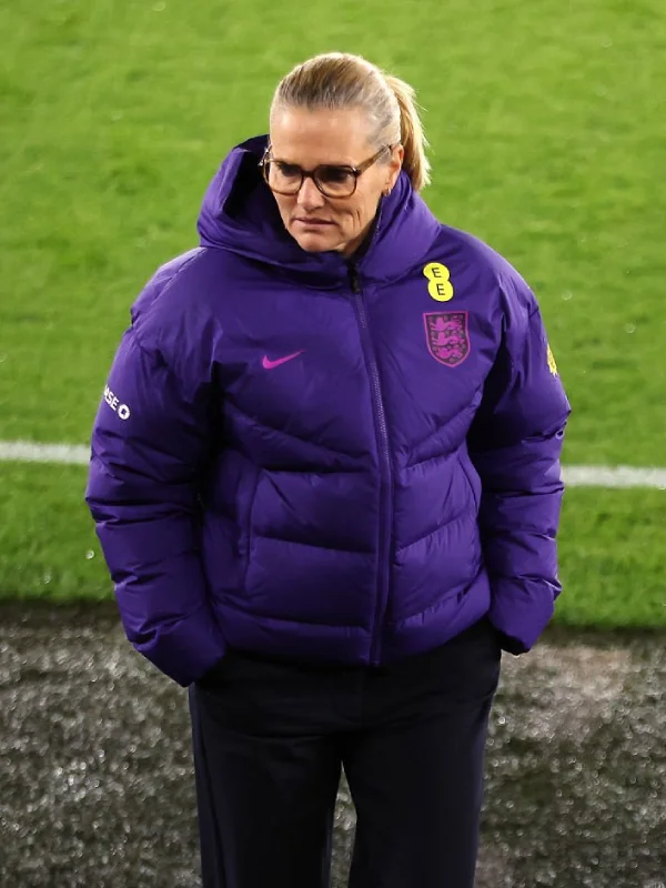 Women’s International Friendly Match Sarina Wiegman Hooded Puffer Jacket