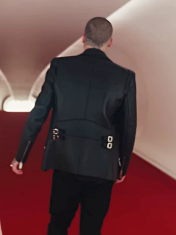 Zayn Malik Eyes Closed Jacket Black