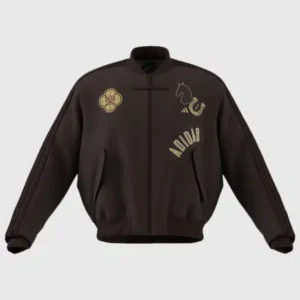 Adidas CNY Modern China Padded Bomber Jacket Browm