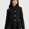 Adidas Chinese New Year Peplum Jacket Black