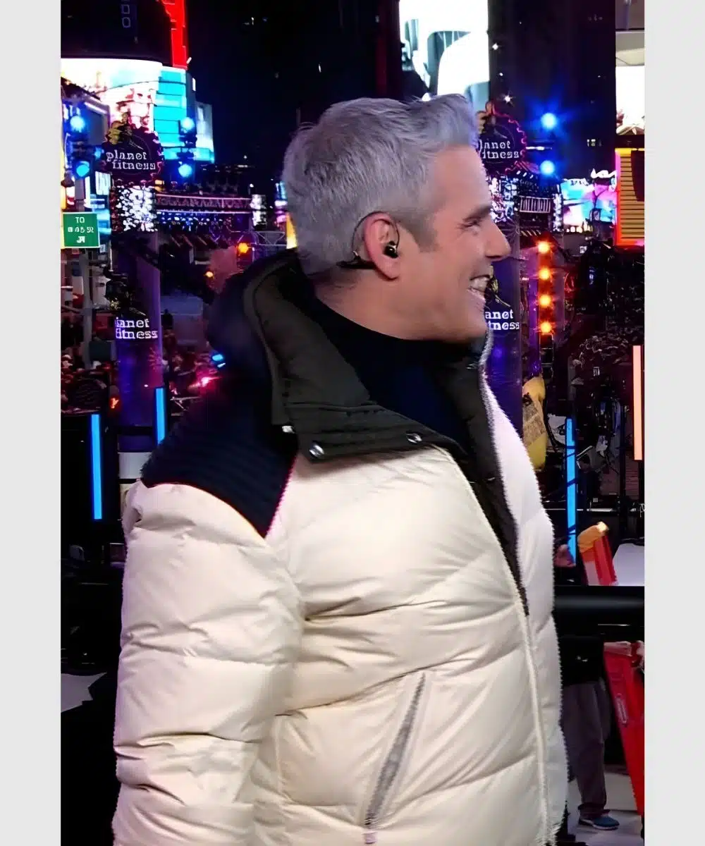 Andy Cohen New Year's Eve White Jacket