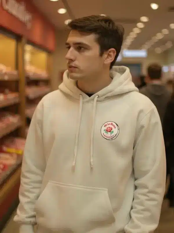 De La Rosa Mazapan Beige Pullover Hoodie